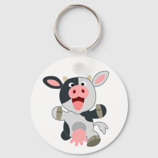 Llavero Cláusula de vaca Personalizado alegre
