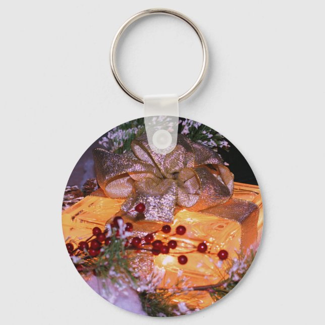 Llavero Cláusula de vacaciones de los Navidades de la barr (Anverso)