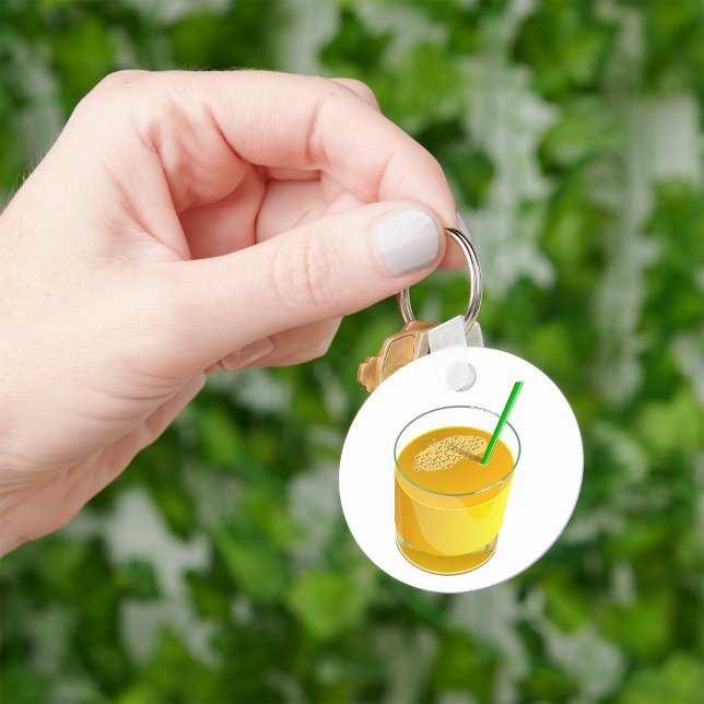 Llavero Cláusula De Vidrio De Jugo (Subido por el creador)
