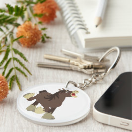 Llavero Cláusula del caballo chire de los exuberantes Pers