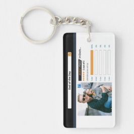 Llavero Cláusula del Mejor Día del Padre divertida