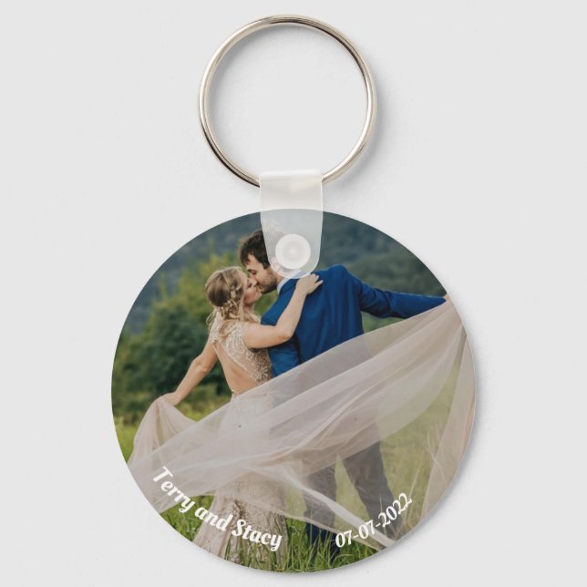 Llavero Cláusula favorita de boda (Anverso)