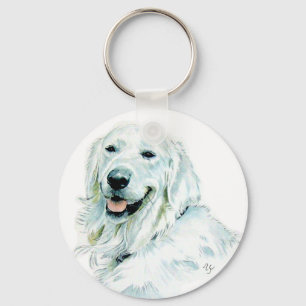 Llavero Cláusula inglesa Golden Retriever