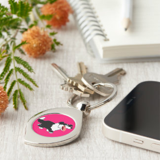 Llavero Cláusula Metalizado de Cul Happy Personalizado Bor
