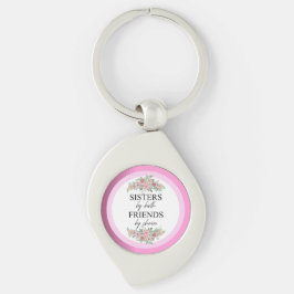 Llavero Cláusula Metalizado de Hermanas Elegantes