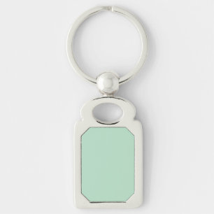 Llavero Cláusula Metalizado Mint Green de personalizable p