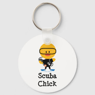 Llavero Cláusula Scuba Chick
