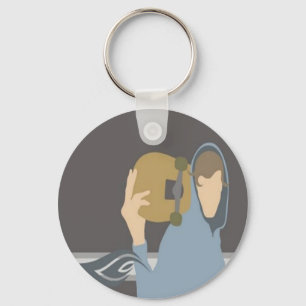 Llavero Cláusula Skater Boy