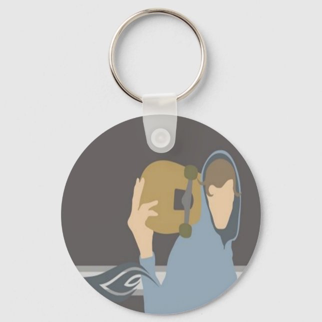 Llavero Cláusula Skater Boy (Anverso)