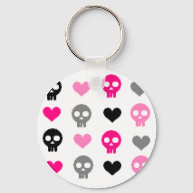 Llavero Cláusula Skulls & Hearts (Anverso)