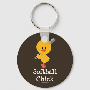 Llavero Cláusula Softball Chick