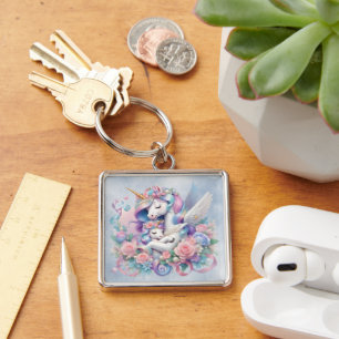 Llavero Cláusula Unicorn Mamá y Niño