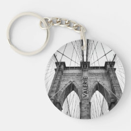 Llavero Clausura del puente Brooklyn de la ciudad de Nueva