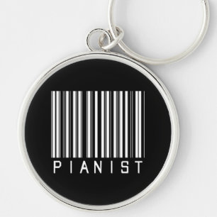 Llavero Clave de barras del pianista
