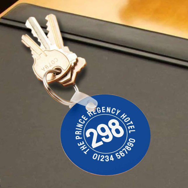 Llavero Clave de habitación del hotel Fob con número de ha (Subido por el creador)