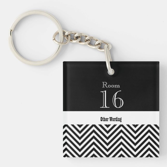 Llavero Clave de la habitación del hotel lodge (Frente)