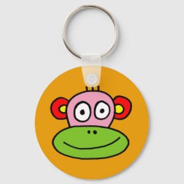 Llavero clave de mono