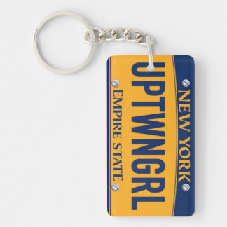 Llavero Clave de Personalizado de arte de la placa de la l