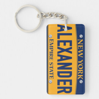 Llavero Clave de Personalizado de arte de la placa de la l