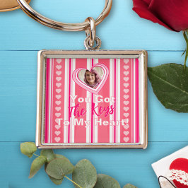 Llavero "Clave Para Mi Corazón" Personalizado Valentine Da