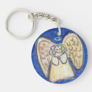 Llavero Claves de arte del Personalizado Angel Pastel de l