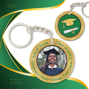 Llavero Claves de Graduación Personalizadas. Cambiar COLOR