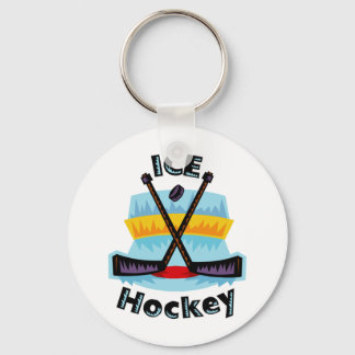 Llavero Claves de hockey sobre hielo