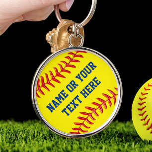Llavero Claves de Softball personalizadas en muchos estilo