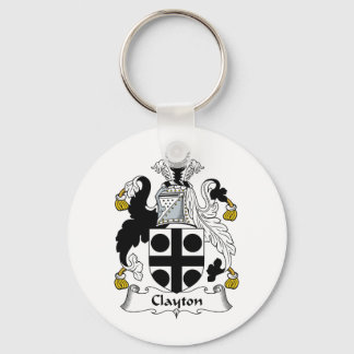 Llavero Clayton Family Crest