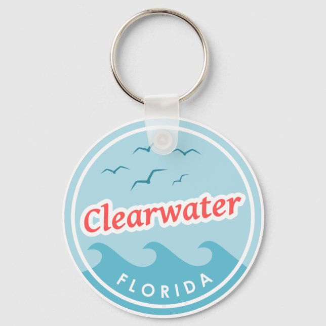 Llavero Clearwater Florida (Anverso)