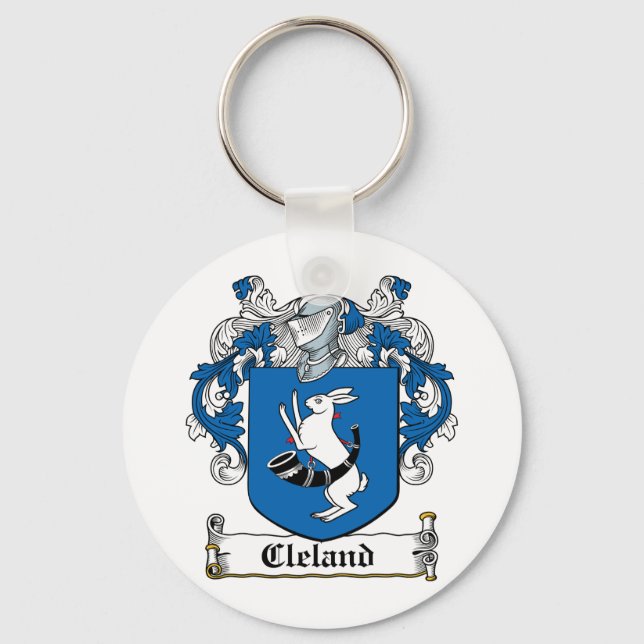 Llavero Cleland Family Crest (Anverso)