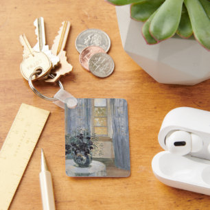 Llavero Clemátide azul en el estudio del artista, Anna Anc