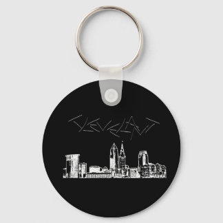 Llavero Cleveland Skyline
