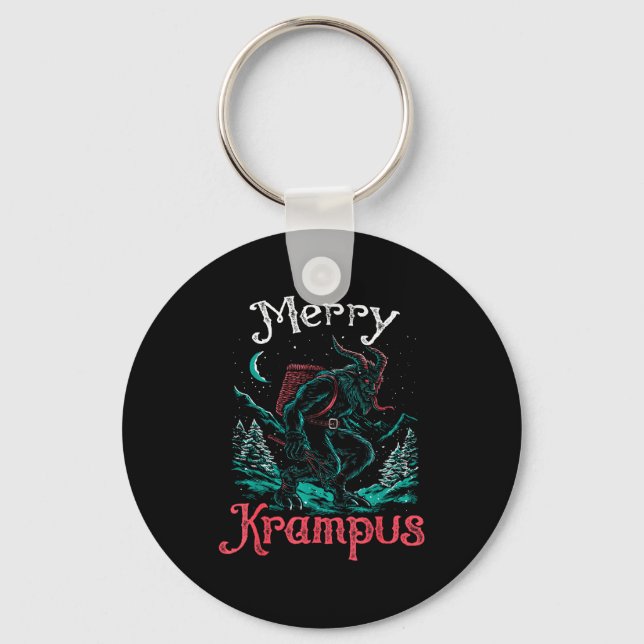 Llavero Clic Folklore Christmas Merry Krampus Festive Horr (Anverso)