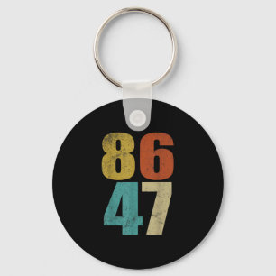 Llavero Clic Retro Vintage 80 Estilo 86 47 Anti Trump