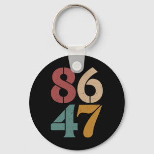 Llavero Clic Vintage 80 Estilo 86 47 Anti Trump