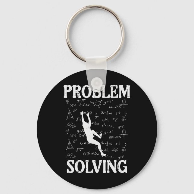 Llavero Climbing Problem Solving Math Formulas Funny Men W (Anverso)