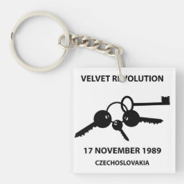 Llavero Clinking keys - velvet revolution symbol