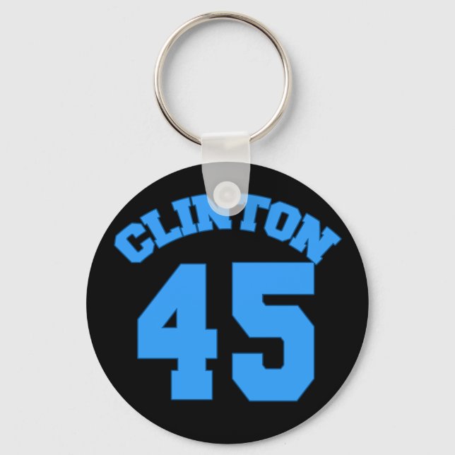 Llavero CLINTON 45 - Hillary para presidente (Anverso)