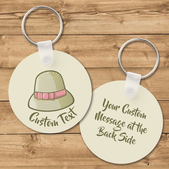 Llavero Cloche Gorra Amarillo (Subido por el creador)