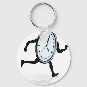 Llavero Clock character running