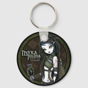 Llavero "Cloud Burst" Steampunk Aviatrix Fairy Keychain