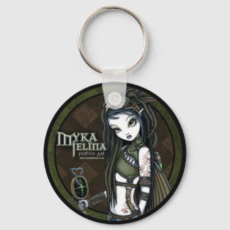 Llavero "Cloud Burst" Steampunk Aviatrix Fairy Keychain