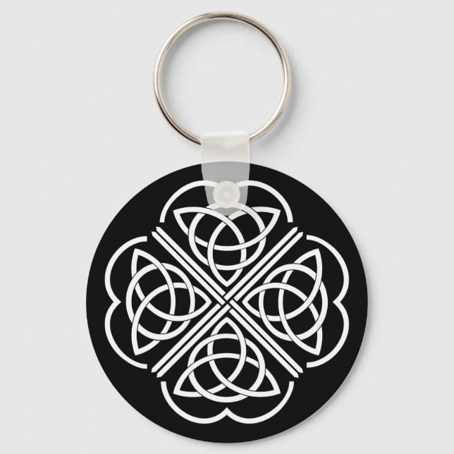 Llavero Clover celta - Keychain (Anverso)