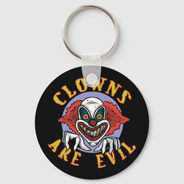 Llavero Clowns are Evil Keychain (Anverso)