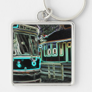 Llavero CLRV Neon en stad Large Keychain