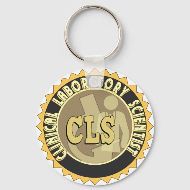 LLAVERO CLS BADGE - CIENTÍFICO CLÍNICO DE LABORATORIO (Anverso)