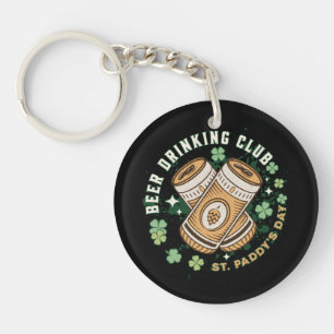 Llavero Club de Bebedores de Cerveza Día de San Patricio