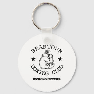 Llavero Club de boxeo Beantown Boston Mamáes Vintage