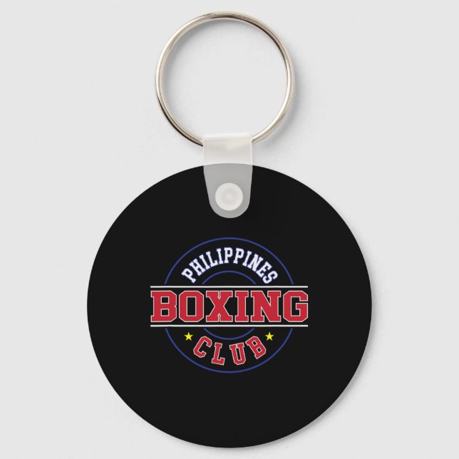 Llavero Club de boxeo filipino Boxeador de gimnasio Filipi (Anverso)
